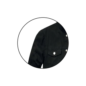 Veste de travail respirante coupe ajustée en sergé de coton, veste utilitaire personnalisée avec logo, veste en jean d'hiver pour hommes - Product Image 3