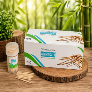 Cure-dents en bambou naturel, qualité supérieure, double pointe lisse, pour la restauration, la cuisine et les soins bucco-dentaires - Product Image 3