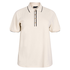 Camisa Polo de Manga Corta con 4 Botones para Mujer Talla Grande, Mayorista, Personalizable, OEM, ODM - Product Image 1