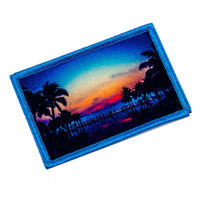 Patchs de sublimation avec designs personnalisés imprimés pour vêtements, vestes, sacs et accessoires de mode, pour la personnalisation de la marque.