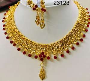 24K ชุดเครื่องประดับทองสไตล์วินเทจ Dubai ต่างหู bangles combs เข็มกลัดทองแดงและเพชรเครื่องประดับแฟชั่นเยอรมนีบัลแกเรีย - Product Image 4