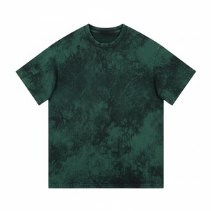 T-shirt Homme Oversize Rose Délavé à l'Acide 100% Coton 230-300 GSM, Coupe Ample Vintage Durable pour Tenue Décontractée - Product Image 2