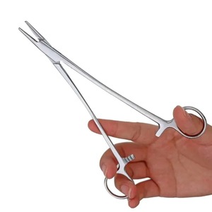 4 piezas de instrumentos dentales: Pinzas de gancho, Pinzas Mosquito de mango micro, Pinzas hemostáticas rectas, Pinzas quirúrgicas - Product Image 4