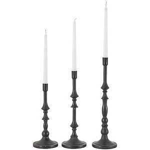 Support de bougie en fer de luxe, élément décoratif élégant de style farmhouse pour la décoration de chambre et les arrangements pour dîners aux chandelles - Product Image 3