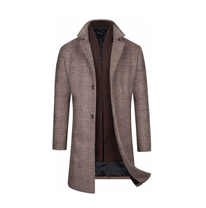Manteau d'extérieur léger pour homme à manches longues, entièrement zippé, imperméable, coupe-vent, séchage rapide, pliable, rembourré, avec garniture en fourrure de raton laveur et fibre de bambou - Product Image 3