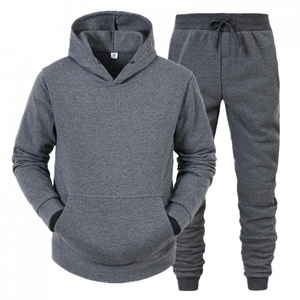 ชุดเซ็ตสตรีทแวร์ unisex สำหรับผู้ชาย ฤดูใบไม้ร่วง ผ้าเนื้อบางเบา ไม่หดตัว แห้งเร็ว ชุดวอร์ม กางเกงวอร์ม เสื้อฮู้ดดี้ ผ้าฝ้าย 100% - Product Image 3