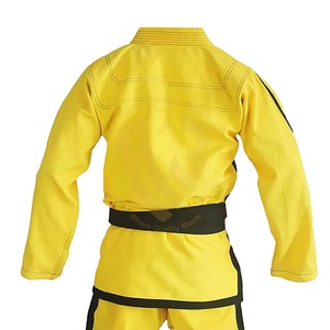 เครื่องแบบคาราเต้ได้รับการรับรองจากคุณภาพสูงชุดคาราเต้ชุดเย็บปักลาย kumite ชุดเครื่องแบบคาราเต้ GI BJJ - Product Image 5