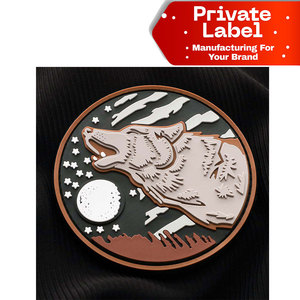 Écussons tissés personnalisés, badges en tissu pour jeans et sacs, vente en gros, écussons imprimés par sublimation OEM, badges en tissu de forme personnalisée - Product Image 1