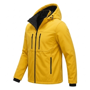 Veste décontractée pour homme à capuche avec fermeture éclair intégrale et plusieurs poches - Product Image 6