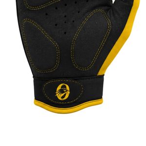 Gants de cyclisme d'hiver pour hommes, jaunes et noirs, légers, rembourrés, imperméables, fermeture à boucle, prise en main confortable, pour VTT et vélo de route - Product Image 5