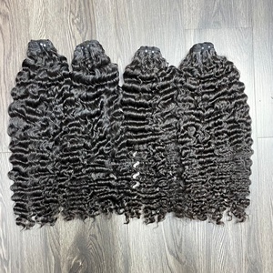 KINKY RIZLY RAW HAIR VIETNAMÉS Cabello humano virgen RIZADO TEXTURAS para MUJERES NEGRAS - Product Image 1