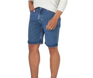 Shorts en jean Y2K pour hommes, délavés à l'acide, logo personnalisé, prix d'usine, faible MOQ, style streetwear, 100% coton, écologiques - Product Image 5