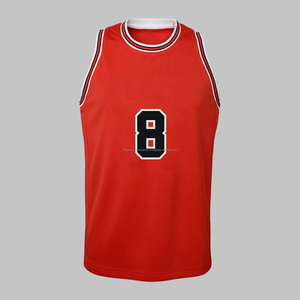 Camisetas de baloncesto OEM personalizadas de alta calidad, uniforme clásico de equipos americanos para hombres con estilo de conjunto de diseño cosido - Product Image 2