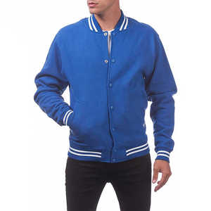 Wholesale Supplier Private Label High Quality Embroidery Custom Logo Heavyweight Winter <b>Jacket</b> Soft Inner <b>Lining</b> Rib Knit Collar - Product Image 5
