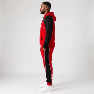 Chándal deportivo para hombre con tela de primera calidad, ajuste flexible y durabilidad excepcional para entrenamientos, deportes y uso casual. - Product Image 2