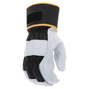 Heavy Duty Work <b>Gloves</b> Cotton <b>Knit</b> Wrist Anti-Slip Abrasion Resistant General Purpose Safety <b>Gloves</b> - Product Image 5
