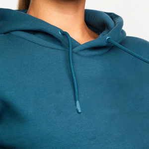 High Quality Wholesale Women Ladies <b>Crop</b> Tops 2026 Custom Croptop Hoodie Set Women <b>Zip</b> <b>up</b> Fleece Pullover Women Hoodies - Product Image 6