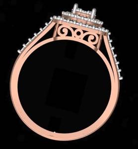 <b>Top</b> Demanded Luxury Moissanite Diamond Ring for <b>Wedding</b> or Anniversary & Bridal Jewelry Available at Affordable Price - Product Image 2