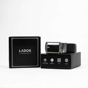 TST 3103.1 Cinturón vintage de cuero suave de primera calidad para hombre con hebilla de acero - Product Image 4