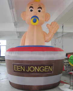 Bébé gonflable Holland avec baignoire pour événements publicitaires commerciaux en plein air - Product Image 1