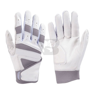 Customized Contrast Color Design Made <b>Baseball</b> Batting Gloves Customize Logo Printing Full Finger <b>Baseball</b> Softball Glove - Product Image 1