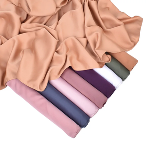 110cm*110cm Solid Color <b>Satin</b> Square Head Scarf Women Fashion Square Head Wrap Shawl Scarves Foulard <b>Hijab</b> Neckerchief Bandana - Product Image 4