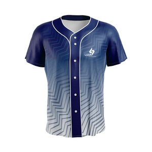 Maillots de baseball personnalisés grande taille 100% polyester pour femmes, manches courtes, respirants, séchage rapide, uniformes d'équipe de baseball pour filles - Product Image 2