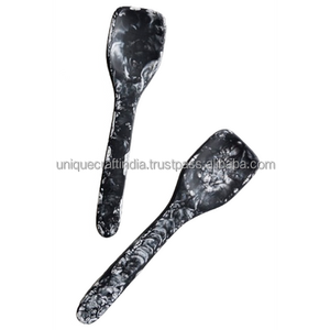 Ensemble de vaisselle en résine solide haut de gamme Design moderne unique Serveur à salade Cuillère Bol Home Hotel Party par UCI - Product Image 2