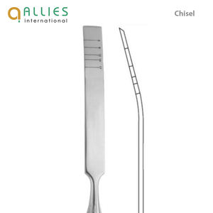 Cincel Quirúrgico Ortopédico Manual Premium de 4.3mm # Instrumento de Acero Inoxidable 524 para Implantes Dentales - Product Image 2