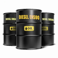 Diesel de Qualité Supérieure Ultra Faible Teneur en Soufre Vente en Gros Usine 500ppm 50ppm 10ppm Pour l'Exportation
