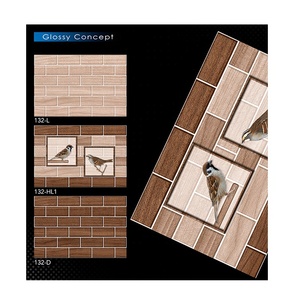 กระเบื้องปูพื้นเซรามิกผิวสัมผัสมันวาวห้องน้ำห้องนั่งเล่นห้องครัวห้องครัว250x375mm - Product Image 1