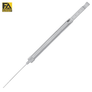 Jauge de profondeur pour vis chirurgicales en acier inoxydable, outil de mesure manuel pour la chirurgie générale, instrument de classe I certifié CE - Product Image 1