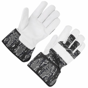 Best Performance Heavy Duty Cowhide Grain Leather Safety Gloves for Industrial Construction Working Hand <b>Arm</b> Protection - Product Image 6