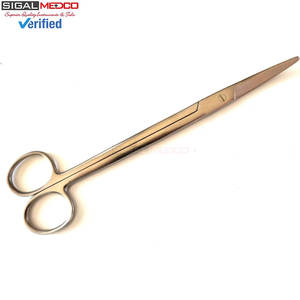 กรรไกรมายโอโค้ง 9 นิ้ว ปลายทู่/ปลายมน ทำจากสแตนเลสสตีล เครื่องมือผ่าตัดแบบใช้มือ ได้รับการรับรองมาตรฐาน CE สำหรับการผ่าตัดเนื้อเยื่ออย่างแม่นยำ - Product Image 1