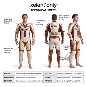 Traje de Motociclismo de Cuero Vacuno Tejido a Medida, Transpirable, con Protección CE, para Hombre, OEM, ODM, Marca Privada, Prenda Exterior de una Pieza - Product Image 5