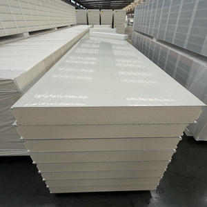 Panel sándwich PUF de 30 mm para pared, aislamiento térmico, panel metálico prefabricado para construcción de cámaras frigoríficas - Product Image 4