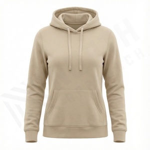 Jersey extragrande de algodón polar de alta calidad, Sudadera de cuello redondo para mujer, sudaderas con capucha gráficas bordadas con logotipo personalizado, ropa de calle para mujer - Product Image 2