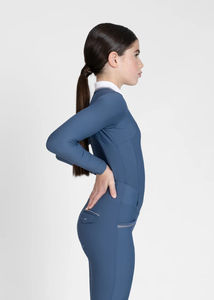 Base layer d'équitation pour enfants en tissu extensible doux, coupe confortable, best-seller - Product Image 2