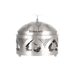 Stainless Steel Hammered Food <b>Buffet</b> Chafing Dish Customized Size And Shape Food Display <b>Warmer</b> From India - Product Image 4