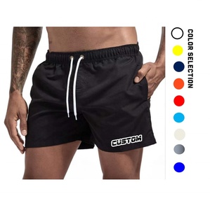 Customized Embroidery logo Solid High-vis Color Woven Footy Cotton Rugby Shorts With Pockets - Product Image 4