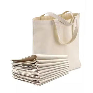 Bolsa de Compras Mediana de Lona de Algodón con Estampado Personalizado Ecológico, con Asa Larga y Correa para el Hombro, en Oferta - Product Image 5