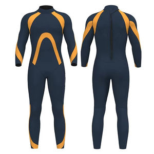 Traje de Neopreno Unisex de Cuerpo Entero, Manga Larga, 2.0mm, Cuello Redondo, Cierre en el Pecho, Impermeable, para Todas las Estaciones, Natación, Surf, Buceo, con Logotipo Personalizado - Product Image 3