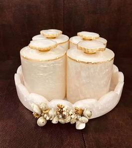 New Arrival Luxury Decorative Resin Food <b>Storage</b> <b>Jar</b> Set <b>Kitchen</b> Stackable Handcrafted Eco-friendly Heat-Resistant Freshness - Product Image 6