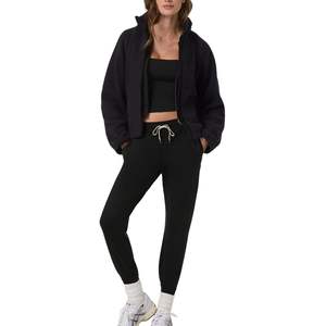 <b>Women</b> Hip Hop Baggy Jogger Pants Elastic Waist Ankle Length Sweatpants Loose Fit Winter Casual Sports <b>Trousers</b> OEM Wholesale - Product Image 1