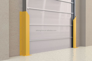 Protector de riel de puerta superior de acero con protector de poste vertical, protector de borde y esquina, protector de columna - Product Image 6