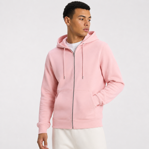 Sweat à capuche zippé pour homme, contemporain, offrant une douceur premium, une chaleur confortable et un style pratique pour un usage quotidien décontracté et moderne. - Product Image 1