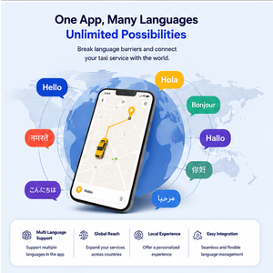 Solución de Desarrollo de Aplicaciones Avanzadas para Reserva de Taxis, Multi-idioma, Seguimiento de Viajes en Tiempo Real, Gestión de Conductores, Android iOS - Product Image 4
