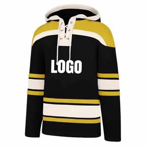 Sweat-shirt à capuche moderne de hockey sur glace, unisexe, en molleton doux, avec motif d'équipe imprimé, anti-bactérien – Meilleur prix - Product Image 3