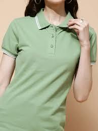 เสื้อโปโลผู้หญิงคอปกแบบคลาสสิก สัมผัสนุ่ม สวมใส่ได้ทุกวัน สไตล์ลำลอง รับสกรีนโลโก้ ผลิตจากผ้าฝ้ายออร์แกนิคที่ยั่งยืน - Product Image 5