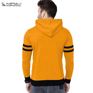 เสื้อฮู้ดดี้ผู้ชายแบบสบายๆ คุณภาพพรีเมียม สีตัดกัน ดีไซน์ตามสั่ง นุ่มสบาย เป็นมิตรต่อสิ่งแวดล้อม ใช้ซ้ำได้ ขายดี สินค้ามาใหม่ - Product Image 5